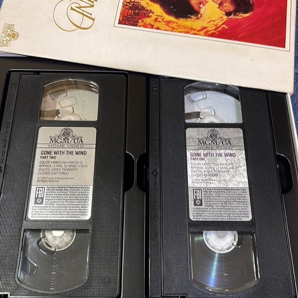 Gone With The Wind Deluxe Edition VHS tapes! In VERY GOOD SHAPE! - Picture 15 of 15